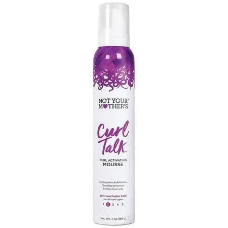 Not Your Mother&#039;S Curl Talk Curl Activating Hair Mousse for Lightweight Hold, 7 