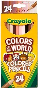 Crayola Colors of the World Colored Pencils