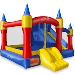 Cloud 9 Royal Slide Bounce House - Inflatable Bouncing Jumper Without Blower