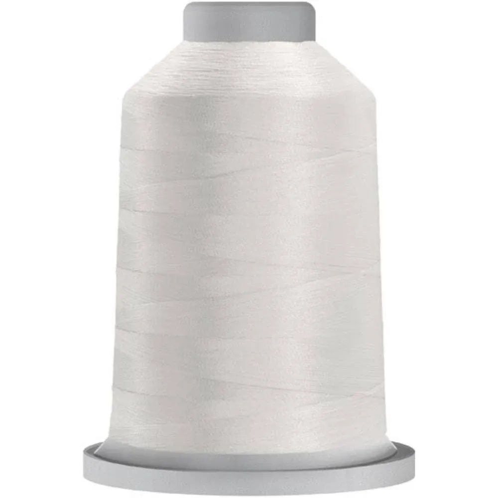 Glide Polyester Thread 10000 White Mini Spool