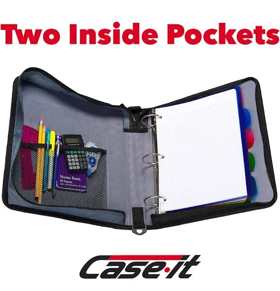 Case-it The Classic Zipper Binder