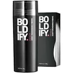 BOLDIFY Hair Fibers (28g) Fill In Fine and Thinning Hair for an Instantly Thicker & Fuller Look - Best Value & Superior Formula -14 Shades for Women & Men - WHITE