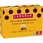 Larabar Fruit & Nut Bar, Banana Chocolate Chip - 12 pack, 1.6 oz bars