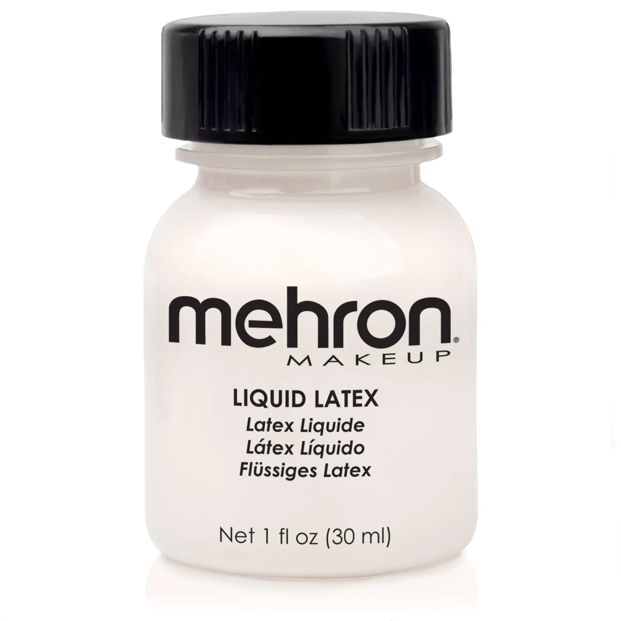 Mehron |  Liquid Latex - (7001) CLEAR (carded) - 1 fl oz.