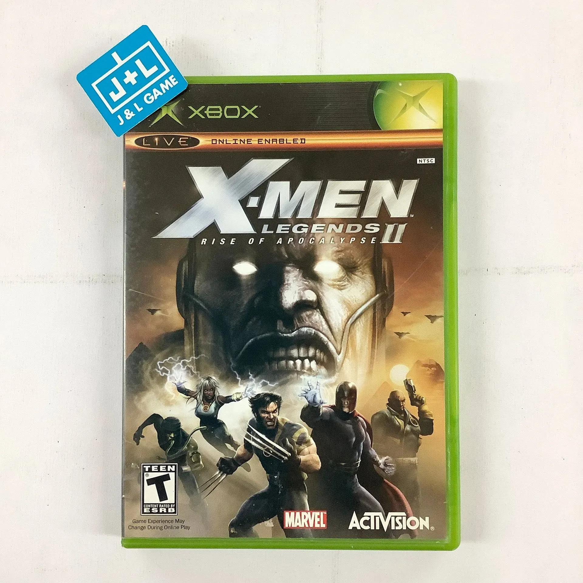 Xbox X-Men Legends II Rise of Apocalypse