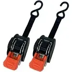 CargoBuckle Mini G3 Retractable Ratchet Tie-Down - 1" x 72" Pair