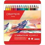 Caran D Ache Supracolor Metal Box Set of 18