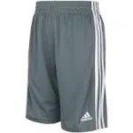 Adidas Boys 4-7 Classic 3 Stripe Shorts, Black