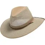 Henschel Men's Polycotton Packable Mesh Breezer Safari Hat