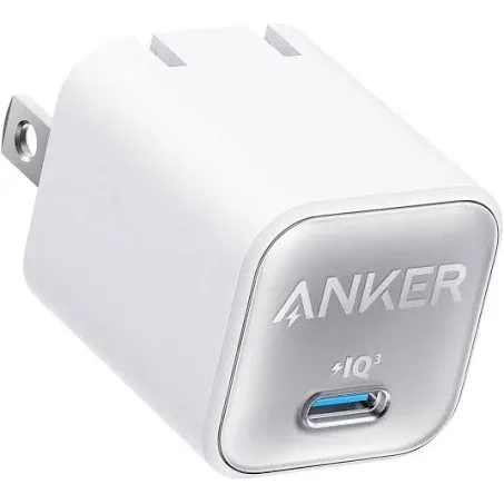 Anker A2147J21-1 511 Nano Wall Charger 30W, White