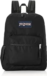 JanSport Cross Town Backpack, Black, One Size