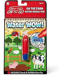 Melissa &amp; Doug Water Wow Farm Color Book