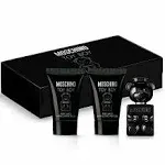 Moschino Toy Boy by Moschino -- Gift Set - .17 oz Mini EDP + .8 oz Shower Gel + .8 oz After Shave Balm / Men