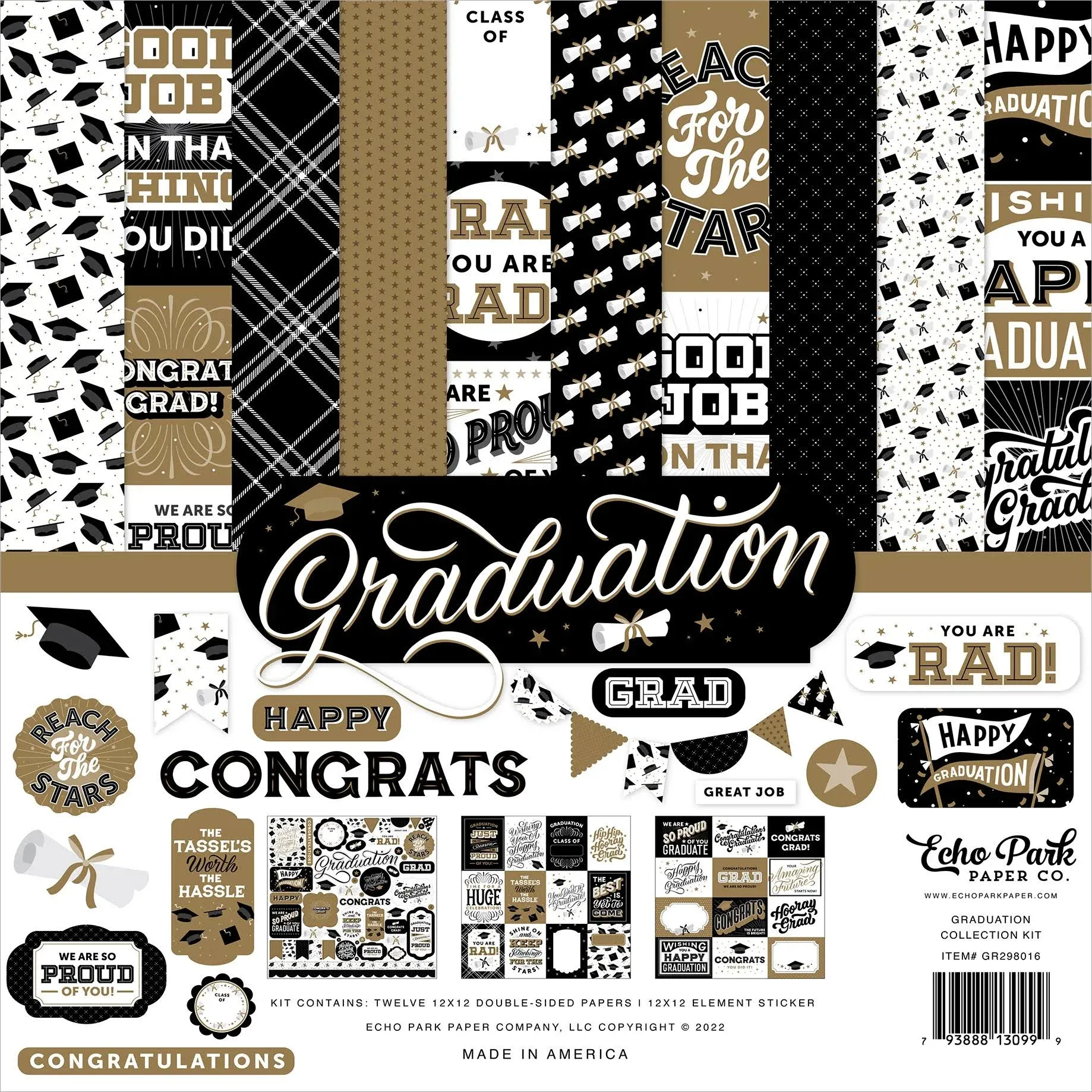 Echo Park - Graduation Collection Kit - GR298016