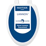 Lannon Toilet Seat Slow Close Non Slip Heavy Duty Wood Install