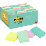 Post-it , MMM65324APVAD, Marseille Colors Value Pack Notes, 24 / Pack,