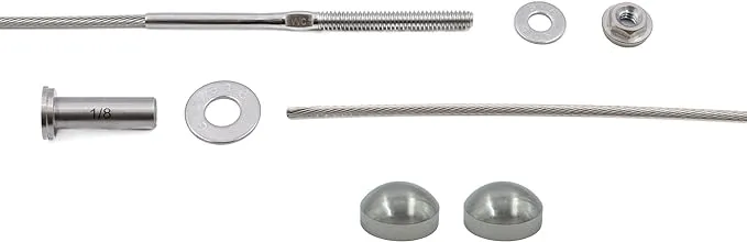 VistaView CableTec 1/8" Stainless Easy-Install Cable Railing Kits  | eBay