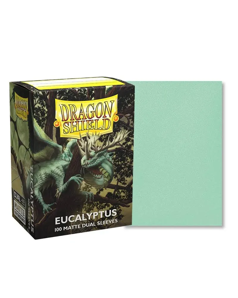 Dragon Shield: Matte Dual Sleeves - Standard Size Eucalyptus