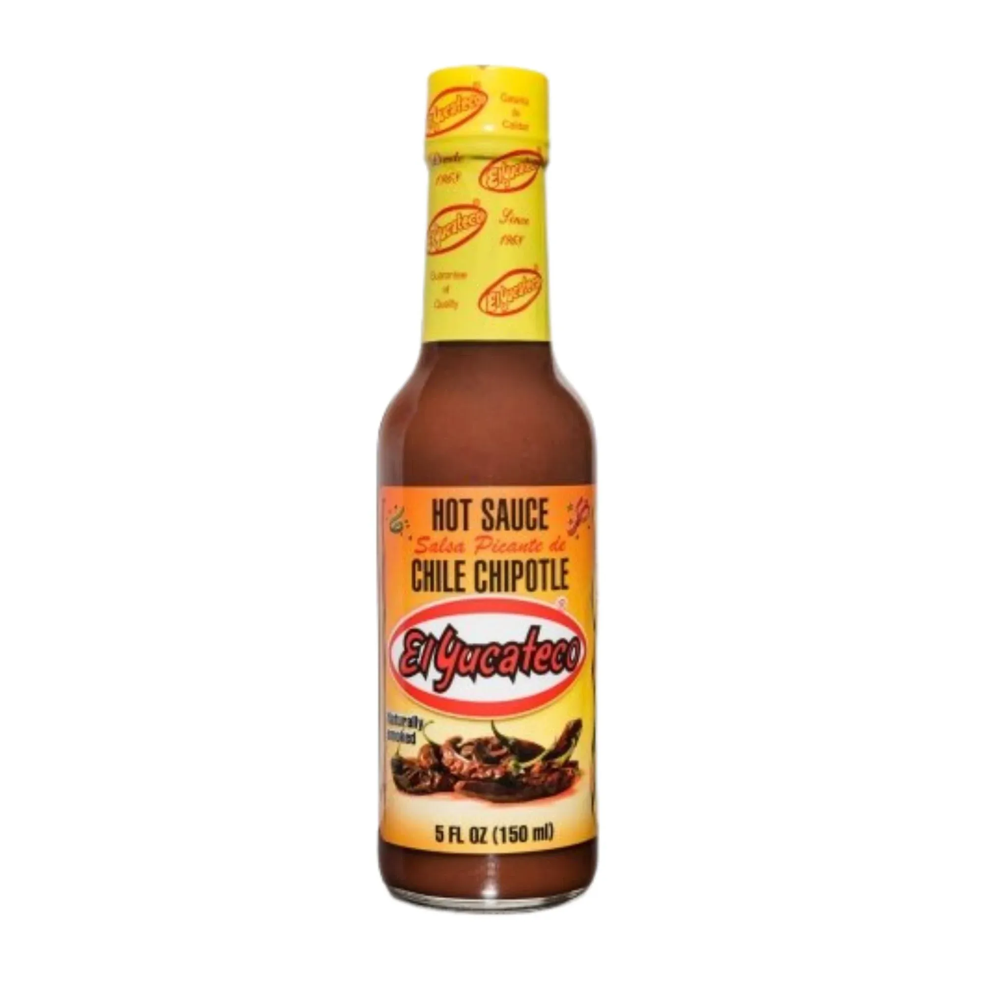 El Yucateco Hot Sauce, Chipotle - 5 oz