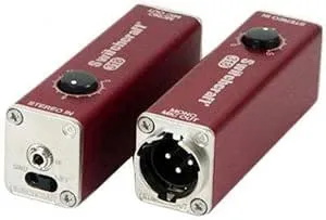 Switchcraft 1/8 Stereo Jack to Balanced Mono 3-Pin XLR with Volume Control and Ground Lift Switch