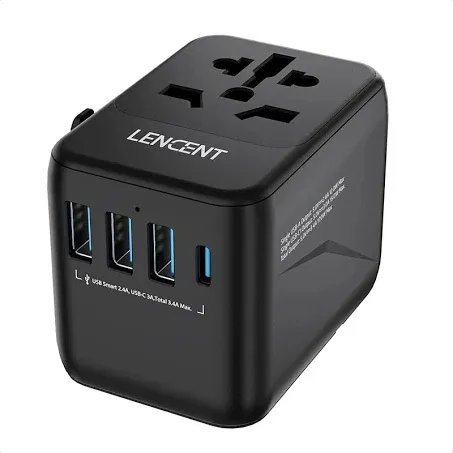 Adapter Charger with 3 USB Port and 1 Type C All-in-one Wall Charger