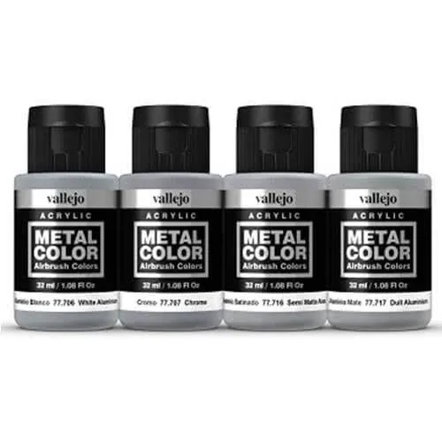 Acrylicos Vallejo Metal Color Set