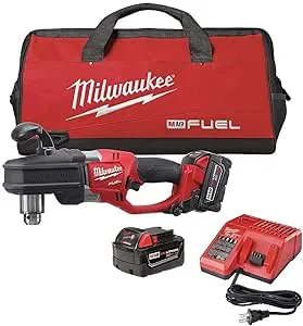 Milwaukee Tool - 2707-22 - Milwaukee 2707-22 M18 FUEL Hole Hawg 1/2&quot; Right Angle Drill Kit