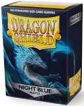 Dragon Shield Sleeves: Midnight Blue Matte (Box Of 100)