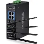 TRENDnet  TI-W100  Industrial AC1200 Wireless Dual Band Gigabit Router