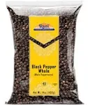 Rani Brand Authentic Indian Products - Black Pepper Whole (Peppercorns) MG-1 Grade - 14oz (400g)