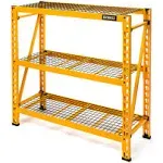 DeWalt 4-Foot Tall, 3 Shelf Steel Wire Deck Industrial Storage Rack