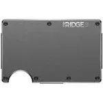 The Ridge Wallet - Aluminum: Cash Strap - Gunmetal