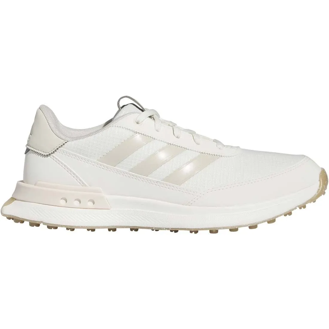 Adidas S2G 24 Spikeless Golf Shoes - Women's - Off White / Wonder Quartz / Alumina - 11