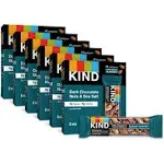 Kind Bars, Dark Chocolate Nuts and Sea Salt, Healthy Snacks, Gluten Free, Low Sugar, 6g Protein, 36 Count