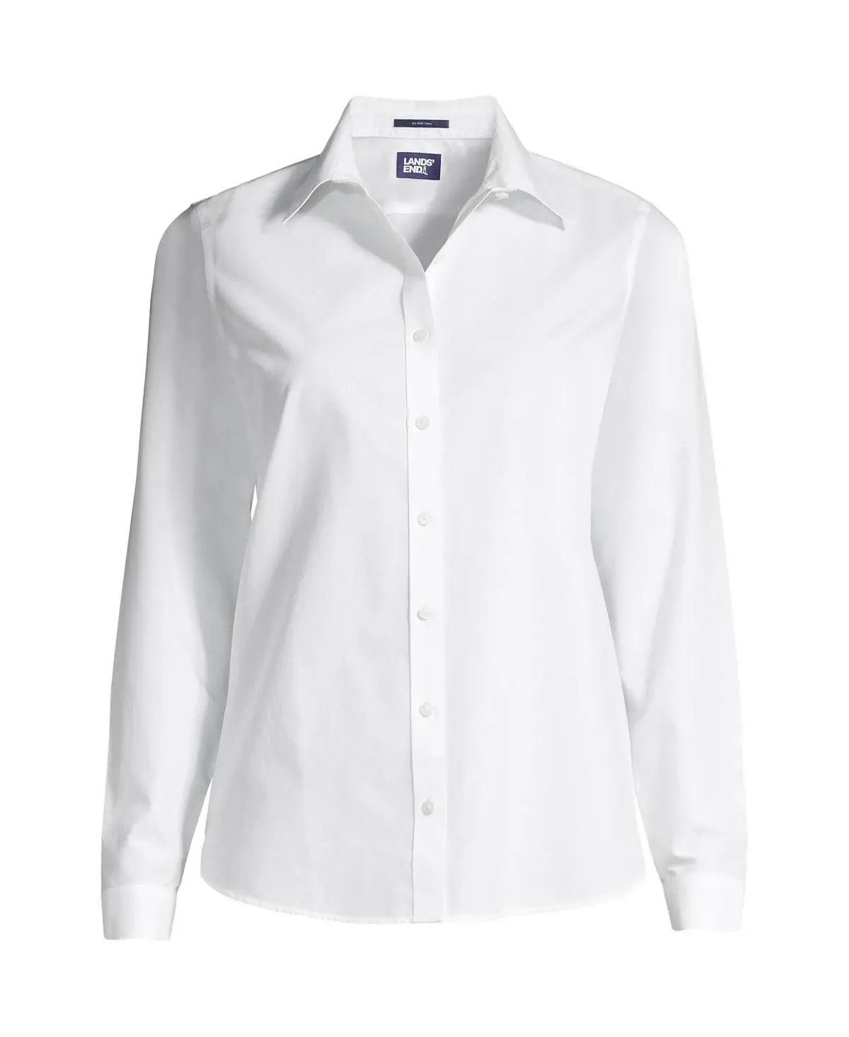 Women's Wrinkle Free No Iron Button Front Shirt