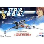 MPC Star Wars: A New Hope X-Wing Fighter (Snap) 1:63 Scale Model Kit - New Toys ...