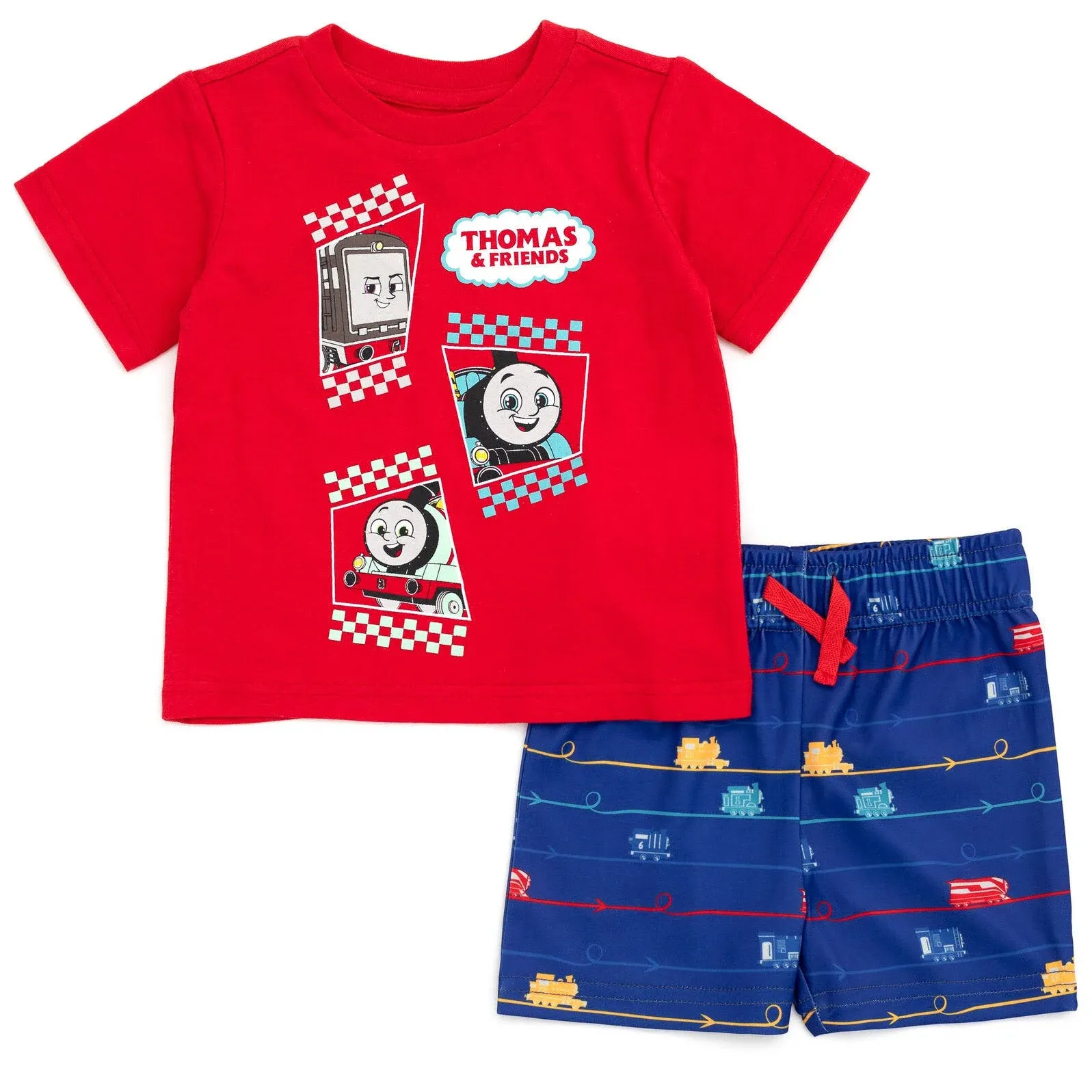 Thomas & Friends T-Shirt and Shorts Outfit Set Infant to Little Kid