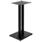 Monolith 24in Steel Speaker Stand w/Adjustable Top Plate and Floor Spikes (Each)