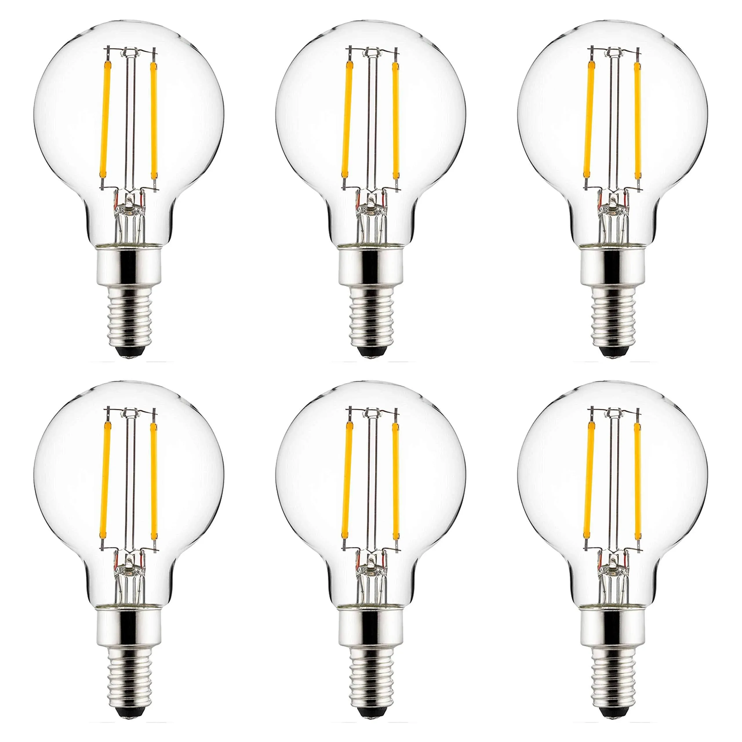 SUNLITE Globe G16.5 Clear E12 Bulb