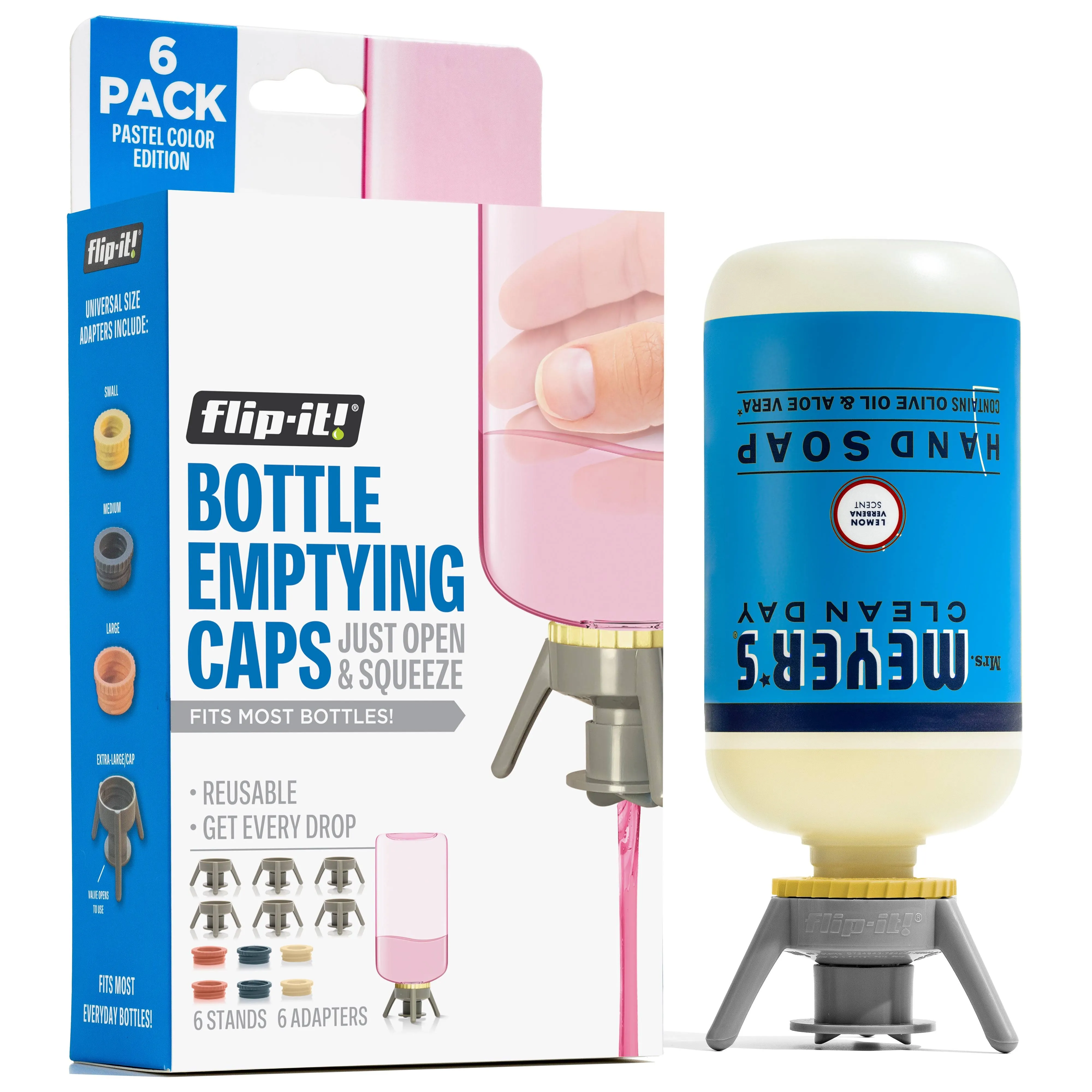 Flip-It! Bottle Emptying Kit Deluxe 6-Pack