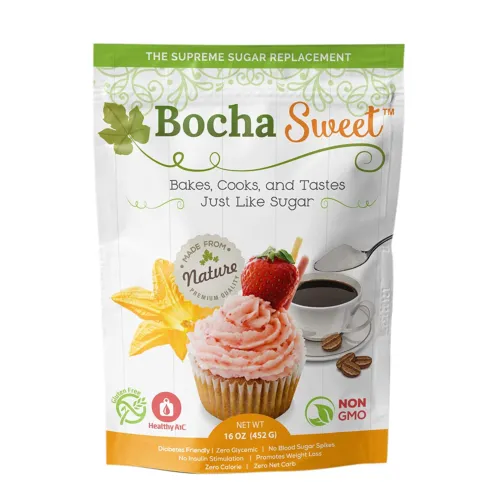 Bochasweet Sugar Substitute 16oz, Keto-Friendly, Zero Glycemic, Non-GMO