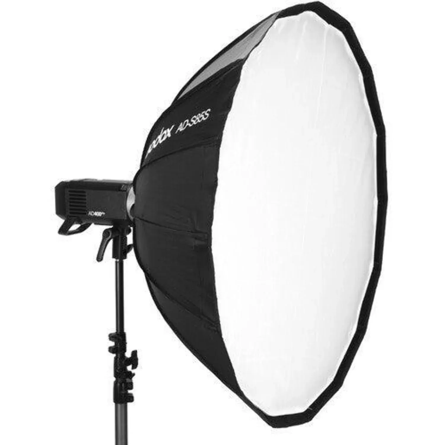 Godox Parabolic Softbox AD-S85S for ad400pro Silver, 33.5", Size Range Small 12 35", 34" 85cm, Mount Type, Interior Baffle