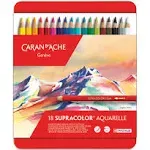 Caran D Ache Supracolor Metal Box Set of 18