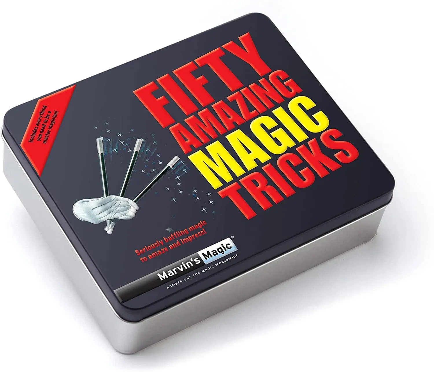 Marvin&#039;s Magic MMT120 Fifty Amazing Magic Tricks Game. Brand New And Sealed