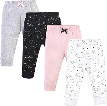 Hudson Baby Baby Girls' Cotton Pants and Leggings