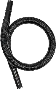 Koblenz Replacement Hose, Twist-N-Lock Vacuum Hose, Perfect for Wet-Dry-Blow Vacuum Cleaners, Easy to Install, 1-1/4 inch, 6 feet Long, Black, 45-1135-00-8