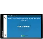 Garmin DriveSmart 65, Built-In Voice-Controlled GPS Navigator with 6.95? High-Res Display