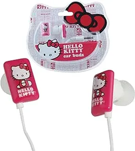 Sakar Hello Kitty Earbuds New