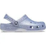 Crocs Classic Purple Glitter Toddler Girls' Clog Shoes, Size: 5