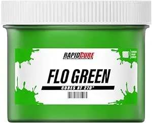 Rapid Curea Fluorescent Green Screen Printing Ink 8oz Plastisol Ink for Screen Printing Fabric Low Temperature Curing Plas